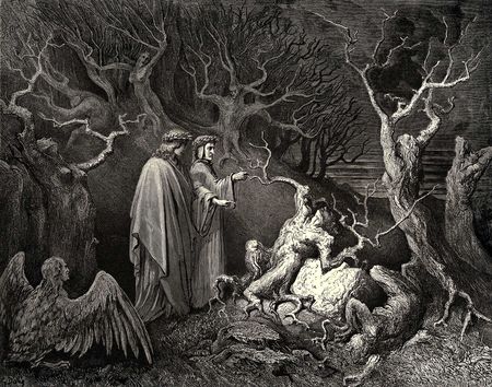 Gustave Dore The Inferno Canto 13 1883