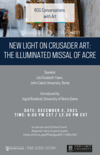 New Light On Crusader Art The Illuminated Missal Of Acre